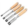 QWORK® 4 Pièces Ciseaux à Bois 6