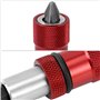 QWORK® 2Pcs Porte-Embouts Magnétique avec Butée de Profondeur, tige hexagonale 1/4", comprend 2 x PH2 Embouts Visseuse a Placo