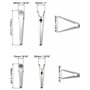 8cm et 11.5cm Pince Crocodile INOX pour Fermeture Sachet Alimentaire Bureau