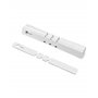 QWORK 300 Pièces Étiquette de Jardinage en Plastique, Pancarte Potager Suspendue, 2x21cm, Blanc