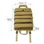 QWORK® Trousse Sacoche Enroulable avec Pochettes Amovibles, Résistant à l'usure et Imperméable - Sac à Outils pour Bricoleur