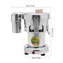Centrifugeuse 370w Extracteur De Jus Presse En Acier Inoxydable Centrifugeuse Fruits Et Legumes Facile à Nettoyer Design Anti-Go