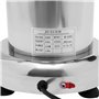 Centrifugeuse 370w Extracteur De Jus Presse En Acier Inoxydable Centrifugeuse Fruits Et Legumes Facile à Nettoyer Design Anti-Go