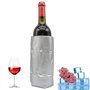 Sac isotherme à vin pliable en PVC transparent pour glace