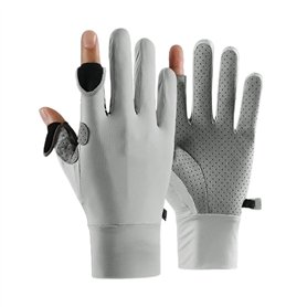 Fencelly Gants d'été en soie de glace