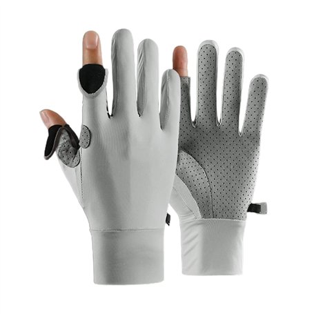 Fencelly Gants d'été en soie de glace