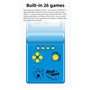 CZT Console de Jeu Cubique Grand écran 999 en 1 Bloc de Jeu Rétro Console Portable Jeux de Briques électroniques de Poche Jouets