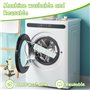 EPLZON Lot de 3 Housses de Rechange Lave-vitres Leifheit M 27 x 7 cm compatibles avec Les essuie-Glaces Leifheit Microfibre pour