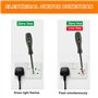 HUAREW 2 en 1 Détecteur d electricité De Tournevis magnétique, Fort Couple elevé détecteur d'électricité, Stylo De Testeur De Te