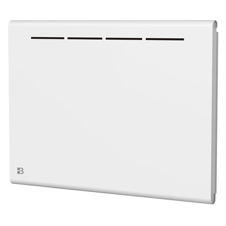 BESTHERM - Radiateur électrique fixe à inertie sèche céramique 1000W Bestherm ATLAS horizontal blanc