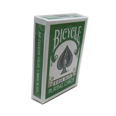 Jeu Bicycle à dos Vert