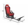 cirearoa Support de Roue de Course avec siège de Conduite de Chaise de Jeu Cockpit pour Tous Logitech G923 | G29 | G920 | Thrust
