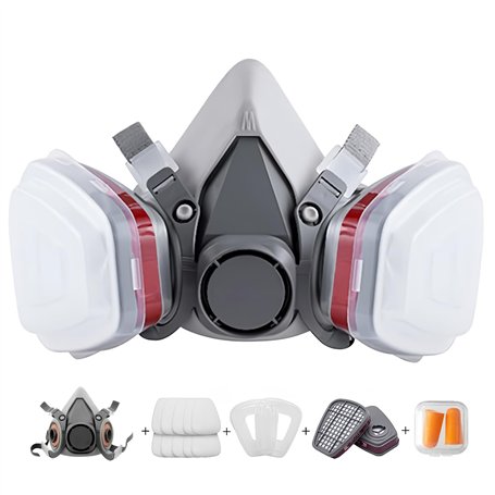 Masque Protection Réutilisable Avec Filtre Anti Poussière