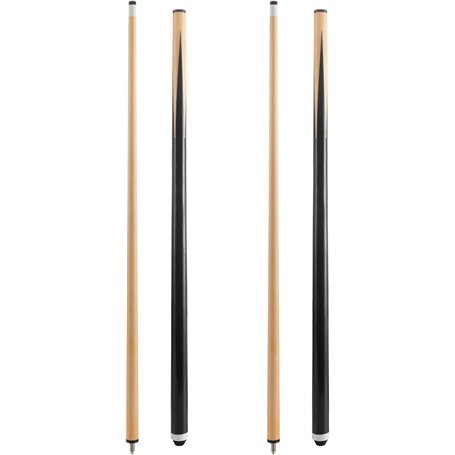 Eyuepu Lot de 2 bâtons de queue de billard pour queue de billard 147