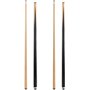 Eyuepu Lot de 2 bâtons de queue de billard pour queue de billard 147