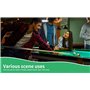 Eyuepu Lot de 2 bâtons de queue de billard pour queue de billard 147,3 cm - Bâtons de billard de 510,3 g