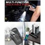 TEMOLA Gonfleur pneus Voiture sans Fil, Compresseur à Air Portatif 150PSI, Mini compresseur Voiture Portable avec Batterie Recha