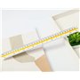 Roysmart Règle en plastique graduée triangulaire, règle d'échelle de 30 cm, échelle triangulaire, échelles métriques 1:20 1:25 1