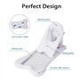 4 PCS Bloc Porte Securite Bebe, Bloque Porte Coulissante Verrouillage de Sécurité Auto-adhésif Sans Percer Bloque Fenetre Securi