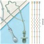 Support pour ustensiles de bébé avec sangle pour chaise haute - Aide à l'alimentation pour garder la cuillère à portée de main e
