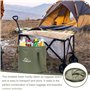 Seau pliable d'extérieur de 20 l - Seau pliable pour l'extérieur - Seau pliable pour la pêche - Pour le camping - En plastique -