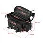 Lixada Multifonctionnel Sac de pêche Plein air Sac à Bandoulière Sac de Taille Pack Leurres de Pêche Tackle Sac (Armée Verte)
