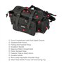 Lixada Multifonctionnel Sac de pêche Plein air Sac à Bandoulière Sac de Taille Pack Leurres de Pêche Tackle Sac (Armée Verte)