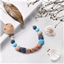 Attache-sucette pour bébé Empêche la sucette de tomber ou d'être perdue Accessoires