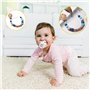 Kigniote 12 pièces d'attache-sucette en bois,Attache-sucette pour bébé Empêche la sucette de tomber ou d'être perdue Accessoires