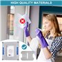 Kigniote Lot de 8 Chiffons de Rechange pour Robot de Nettoyage de Fenêtre Ecovacs Winbot W1 Pro / W1 / W2 Omni / W2 - Tampons en