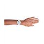 CIGA Design Montre Automatique Femme - Blue Planet Ice Age Série U Montre Céramique Style de Mode en Cristal Saphir avec Bracele