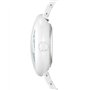 CIGA Design Montre Automatique Femme - Blue Planet Ice Age Série U Montre Céramique Style de Mode en Cristal Saphir avec Bracele