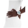 CIGA Design Montre Automatique Femme - Blue Planet Ice Age Série U Montre Céramique Style de Mode en Cristal Saphir avec Bracele