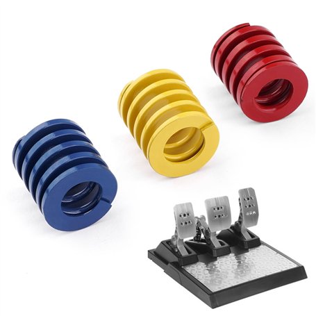 YIBEICO Lot de 3 Kits de Ressort pour pédale Thrustmaster T-LCM
