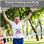 JINJUMEI 4 Pièces Aimants pour Numéro de Départ, Magnétiques pour Numéro de Dossard Aimants Dorsaux Running Fixation Nombre Cour