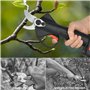 Sécateur électrique - Sécateur électrique professionnel 30 mm avec 2 batteries 21 V/2000 mAh - Sécateur sans fil pour jardinage,