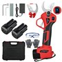 Sécateur électrique sans Fil avec Écran: 40 mm Secateur Electrique Professionnel - vec 2 * 2.0Ah Batteries de 16.8V - Sécateur p