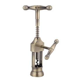 Tire-Bouchon Portable Rétro Inox Ouvre-Bouteilles à Ailette Décapsuleur Ouvre Bouteille de Vin Rouge Tire Bouchon de Bière Cadea