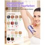 Épilation laser avec système de refroidissement à glace, appareil IPL, épilation laser, 9 niveaux d'énergie et 3 fonctions HR/SC