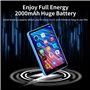 Lecteur MP3 avec Spotify, ZAQE 80 Go Lecteur MP3 avec Bluetooth et Wi-FI, Lecteur de Musique avec Musique Amazon, Audible, Deeze