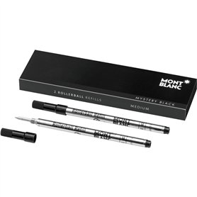 RECHARGE ROLLER MONTBLANC CLASSIQUE NOIR MEDIUM X2