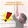 Clés Magnétiques de Rechange pour Sécurité Bébé, 2 Pièces Clés de Sécurité Magnétiques, Clés de Rechange Serrure D'armoire Magné