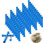 Lot de 60 petits bigoudis permanents en mousse - Pour cheveux longs