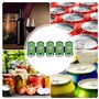 2 Pièces Range Bouteille Frigo,Porte Bouteille Vin Silicone,Porte Bouteilles Pliables,Porte Bouteille Frigo pour Réfrigérateur,B