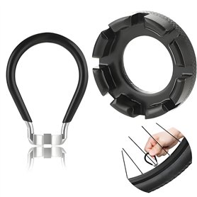 2 Pcs Clé à Rayons 8 Voies de Vélo