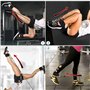 Lot de 2 sangle musculation, sangle de tirage, sangle cheville musculation poulie,sangle poignet musculation,accessoires sport