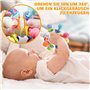 Jouet Dentition Bebe Balle Pour Naissance 0-3 Mois, Sensorielle Jeux d’Eveil Hochet Bébé de développement, Educatif Cadeau Enfan