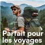 H&S Pare Vent Pliable Rechaud Camping Gaz - Pare Feu avec 10 Plaques Barrieres pour Feu - Pare-Vent de Camping Cuisson Poele Pla
