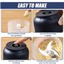 WIYETY Lot de 2 mini hachoirs électriques avec batterie de 300 ml - Hachoir de cuisine électrique avec port USB - Mini hachoir à