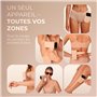Vulpés IPL Elysea – Appareil d’épilation à lumière pulsée premium | Réduction durable des poils sur corps, visage et maillot | É